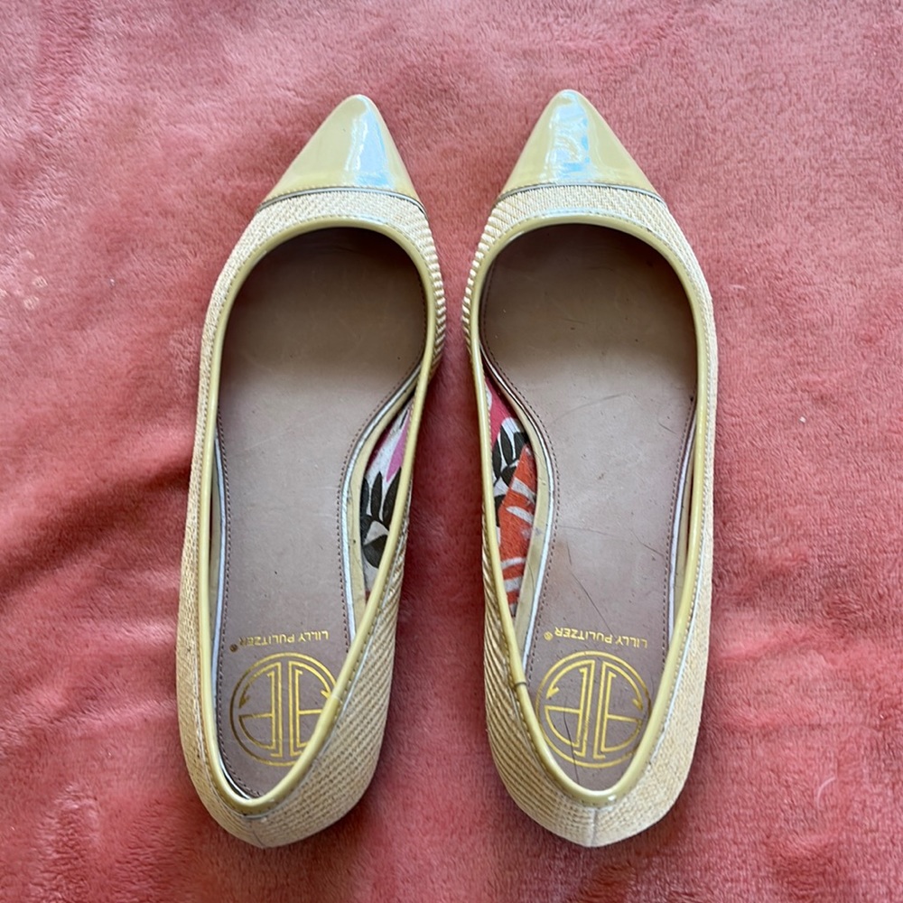 EUC Lilly Pulitzer flats